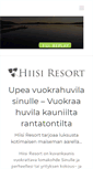 Mobile Screenshot of hiisiresort.fi